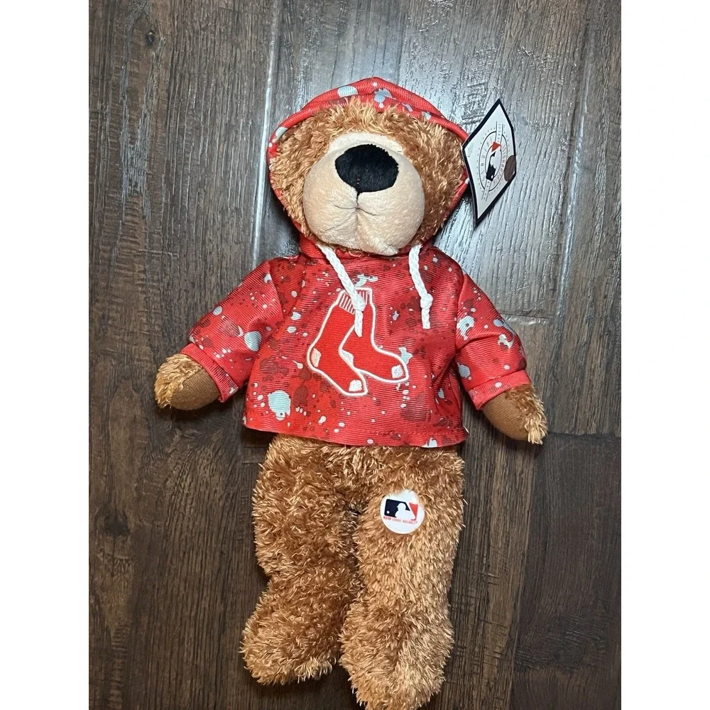 Boston Red Sox Licensed‎ MLB Good Stuff Plush Teddy Bear NWT Baseball Logo  Toy